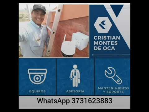 Venta e instalación de cámaras de seguridad y Antenas Starlink. Chaco, Argentina.