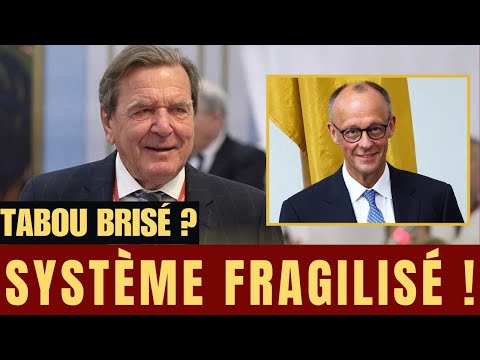 Les propos récents de Schröder ébranlent l’ordre politique en Allemagne