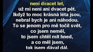Už mi lásko není 20 let - Jiří Zmožek Karaoke tip Už mi lásko není 20 let - Jiří Zmožek Karaoke tip