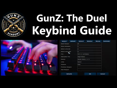 Keybind Guide for GunZ: The Duel