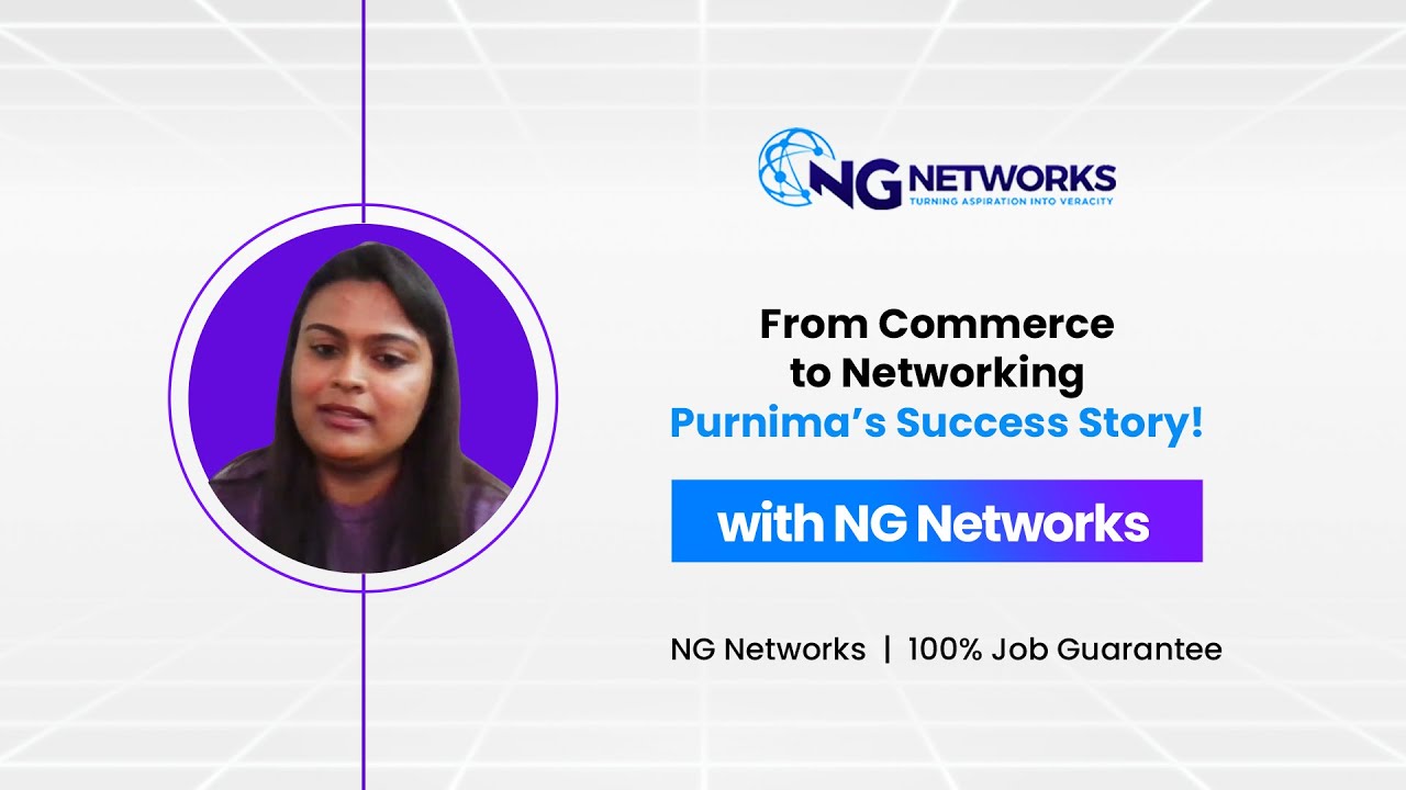 From Commerce to Networking – Purnima’s Success Story! | #jobplacement #highpackage #networkengineer