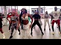 Bontle Ba Afrika dancing at Dance Derby - Newtown.