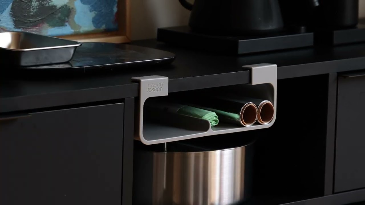 Joseph Joseph CupboardStore Film, Foil & Bag Organiser Grey Dunelm