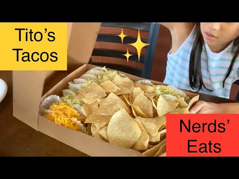 Slow Cooked Beef Fried in Fresh Shell! Tito’s Tacos (Culver City, California) - Nerds’ Eats Review