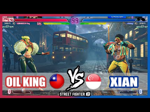 SF6 ➤ Oil King (Manon) VS Xian (Dee Jay)【Street Fighter 6】