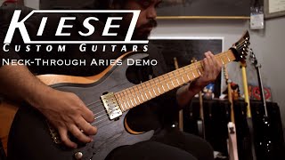 Video thumbnail for Kiesel Neck-Through Aries Demo | GLTH by G(o)L(ia)TH