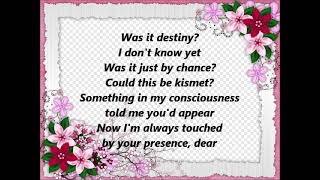 Blondie - (I'm Always Touched By Your) Presence Dear (Lyrics)