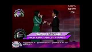 Siti Nurhaliza &amp; Cakra Khan - Harus Terpisah (APM 2013)