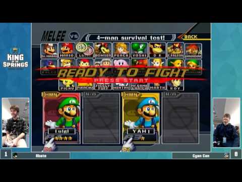KotS2 Melee Pools: Abate vs  Cyan Can