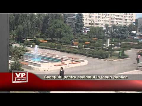 Sancțiuni pentru scăldatul în locuri publice
