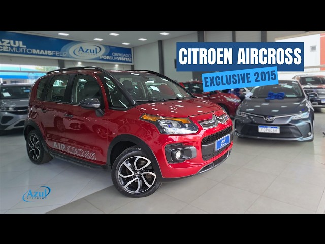 Vídeo CITROEN AIRCROSS 1.6 EXCLUSIVE 16V FLEX 4P AUTOMATICO