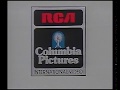 RCA Columbia Pictures International Video 1985 UK VHS Trailer Reel