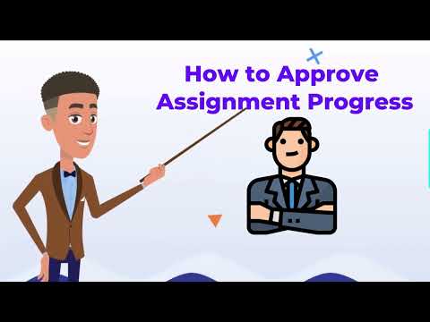 Sql Vision Tutorial How Managers Audit Approve Assignment Progress