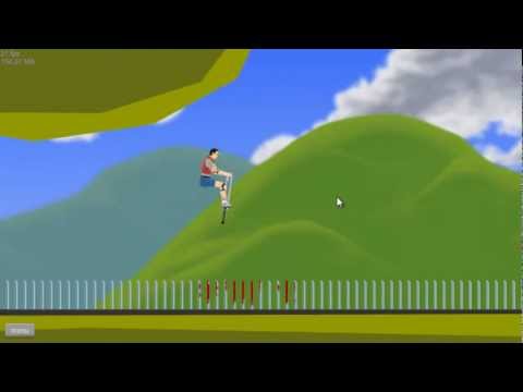 New Happy Wheels Character Pogo Stick Man (Playable Character)
