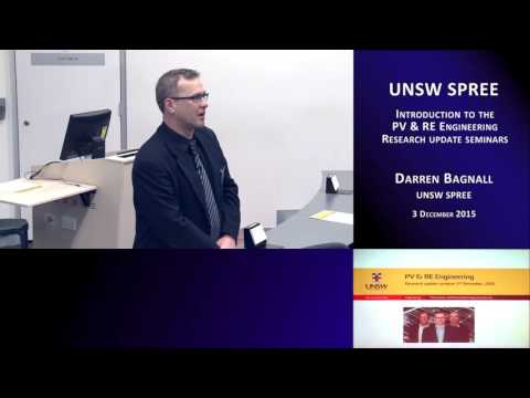 UNSW SPREE 201512-03 Research Update - 1 Darren Bagnall - Intro