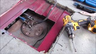 Econoline E150, E250, E350 Fuel Pump Replace via Access Hole