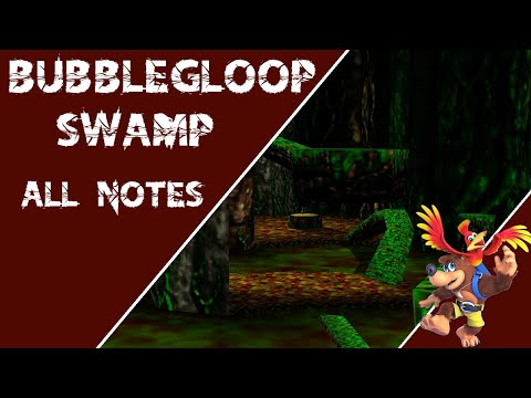 Banjo-Kazooie - Bubblegloop Swamp - All 100 Note Locations