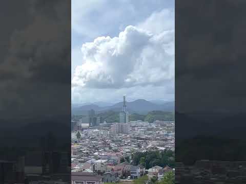 新館5階テラス🌿まだまだ暑いですが、秋の気配（雲）？#shorts