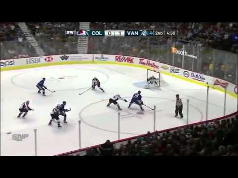 Colorado Avalanche Vs Vancouver Canucks - Highlights 1/30/13
