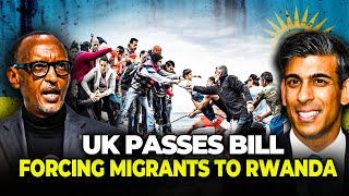 Uk Passes Controversial Bill That Forces Migrants To Rwanda.