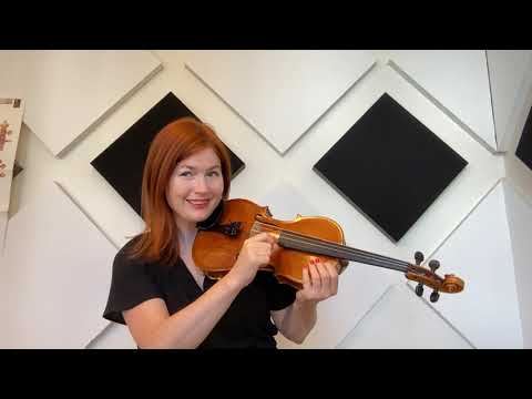 Lär dig att spela med pizzicato på fiol- att knäppa på strängen