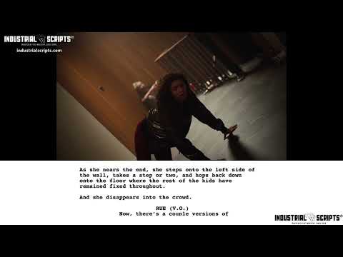 Classic TV Scenes: EUPHORIA (2019) // Rue Spinning Room Scene // Script-to-Screen