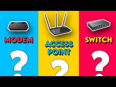 Modem vs. Router vs. Switch vs. Access Point, cosa cambia?