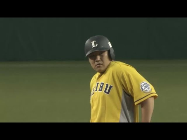 【1回裏】先制点は打点王のバットから!! ライオンズ・中村 タイムリー2ベースヒット!! 2015/7/31 L-H