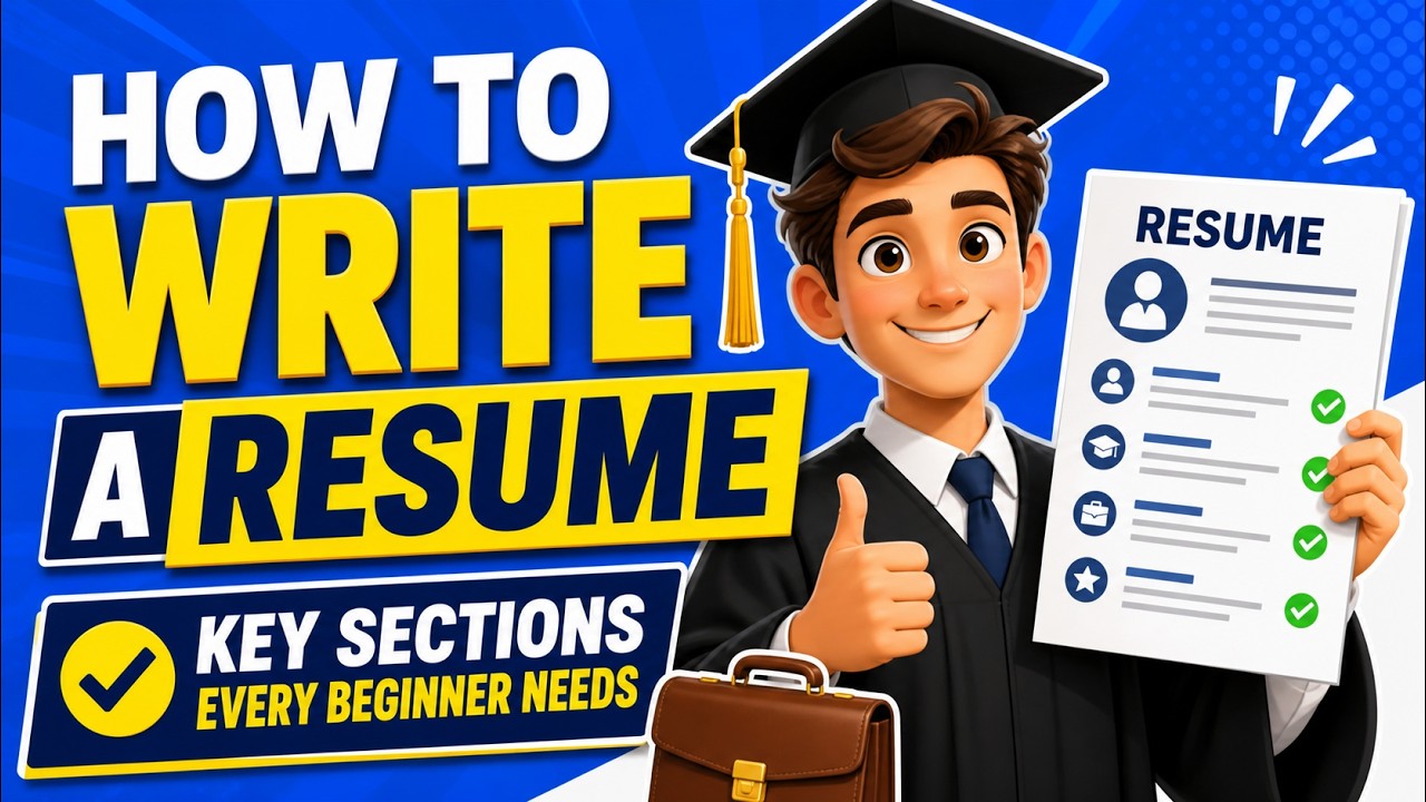 How to Write a Resume: Key Sections Every Beginner Needs
