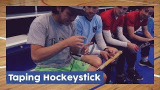 How to tape your Hockeystick - Field Hockey gear | HockeyheroesTV