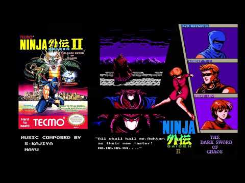 Act 4-2 Deep Within the Heart - Ninja Gaiden 2 - The Dark Sword of Chaos (NES) - Extended