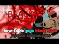 how to do gojo black flash - full showcase (jujutsu shenanigans)