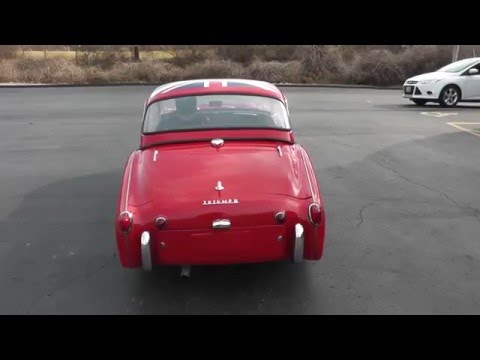 For Sale 1960 Triumph TR3A