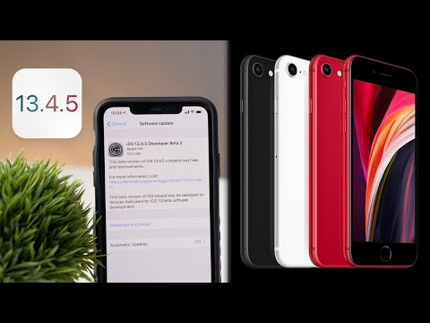 iOS 13.4.5 Beta 2 Released & iPhone SE 2020 Announced!