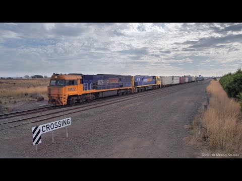 4PM6 Pacific National Container Train (4/3/2023) - PoathTV Australian Railways