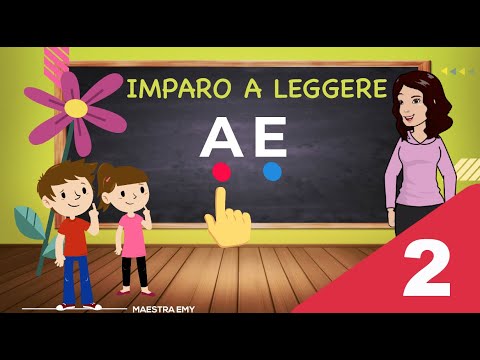 📖 IMPARO A LEGGERE - EPISODIO 2- LE VOCALI - Maestra Emy