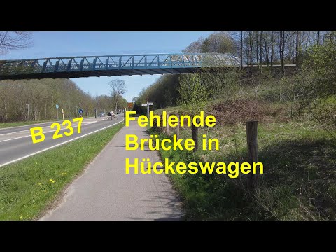 #Radfahren, Fehlende Fahrradbrücke in Hückeswagen: Öffentlicher Apell an die Verantwortlichen.