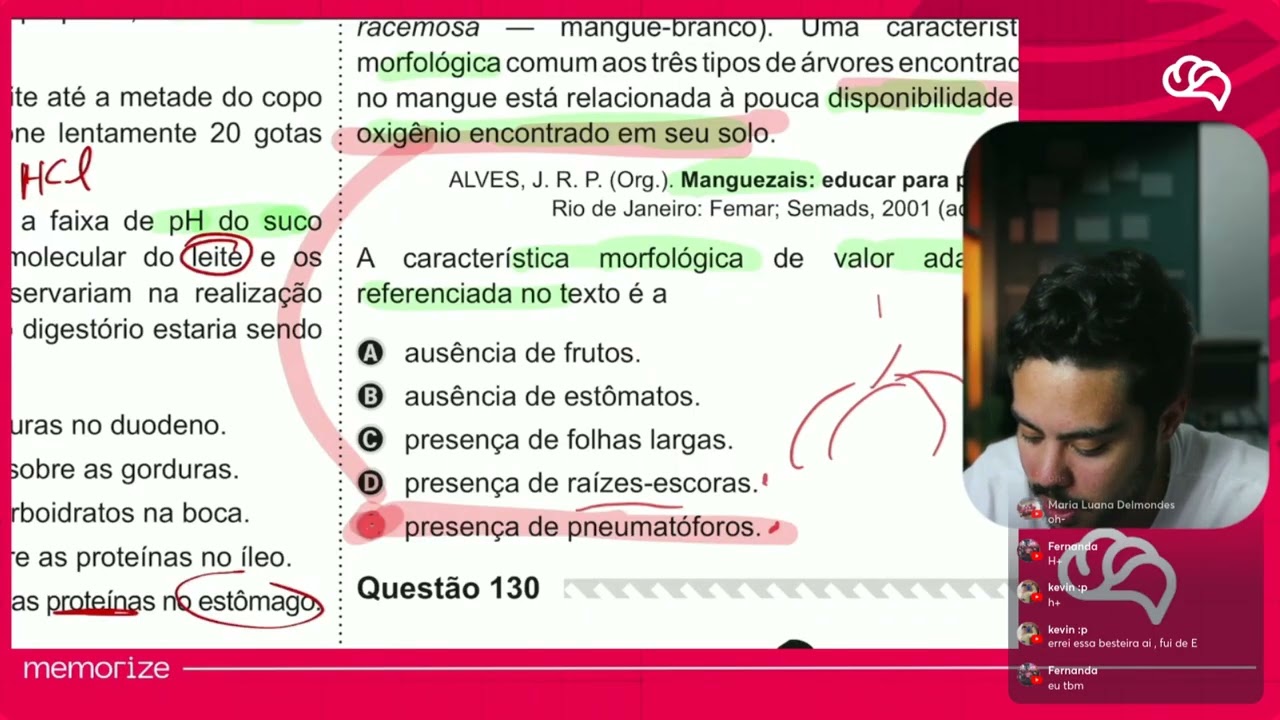 Resolução em Vídeo — Questão 129 ENEM 2019 PPL