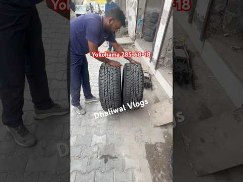 Scorpio-N Yokohama Geolander Tyre 285-60-18 vs 265-60-18. #mahindra #scorpio #yokohama