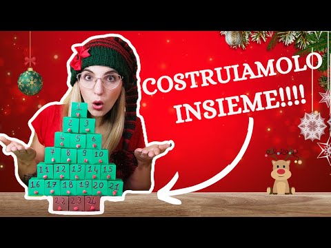 Come CREARE un CALENDARIO DELL'AVVENTO  in modo SUPER FACILE Insieme a MAGICA A | Tutorial 🎄