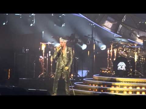 Queen +Adam Lambert We will rock you live 2014 Montreal, Québec Canada