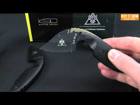 Ka-Bar Small TDI Law Enforcement Knife Coyote Brown (2.31" Black Serr) 1477CB
