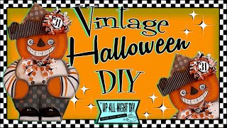 Vintage Halloween DIY Dandy the Pumpkinman - 1313 Mockingbird Lane Vintage Playlist Crawl