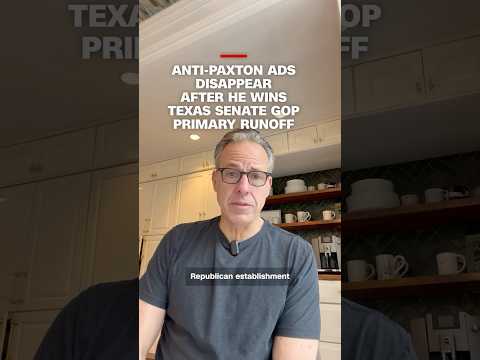 Anti-Paxton ads disappear after he wins Texas Senate GOP primary runoff