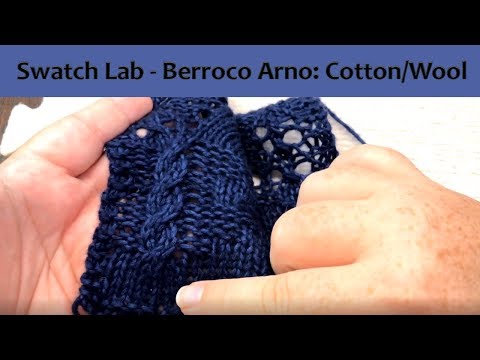 Knitting Yarn Review Berroco Arno Cotton Wool Blend