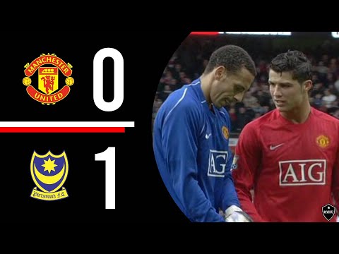 Manchester United v Portsmouth | FA Cup | 2007/2008