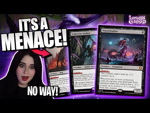 The NEW Mono Black Aggro is TERRIFYING! | Lorwyn Eclipsed Standard MTG Arena