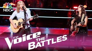 The Voice 2017 Battle - Adam Pearce vs. Whitney Fenimore: “Stop Draggin&#39; My Heart Around”