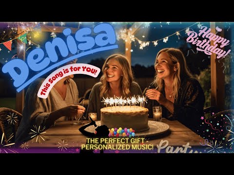 Unforgettable Birthday Surprise for Denisa - Your Own Song! Happy Birthday Song