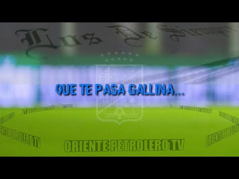 "El pro(B)lema lo tiene tu gente" Barra: Los de Siempre • Club: Oriente Petrolero